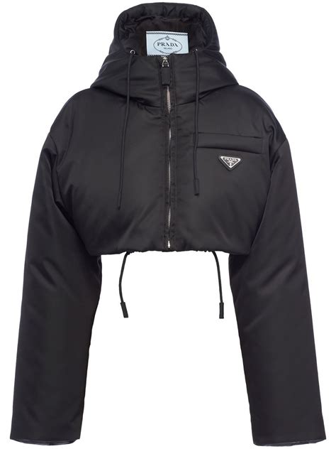 prada jacket farfetch|prada puffer jacket.